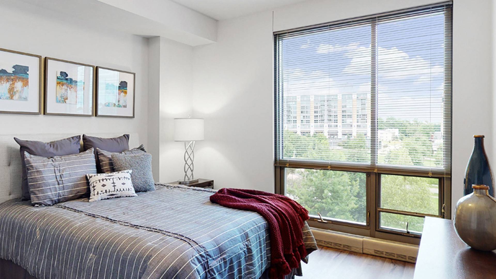 Interior view of apartment at Midtown Crossing