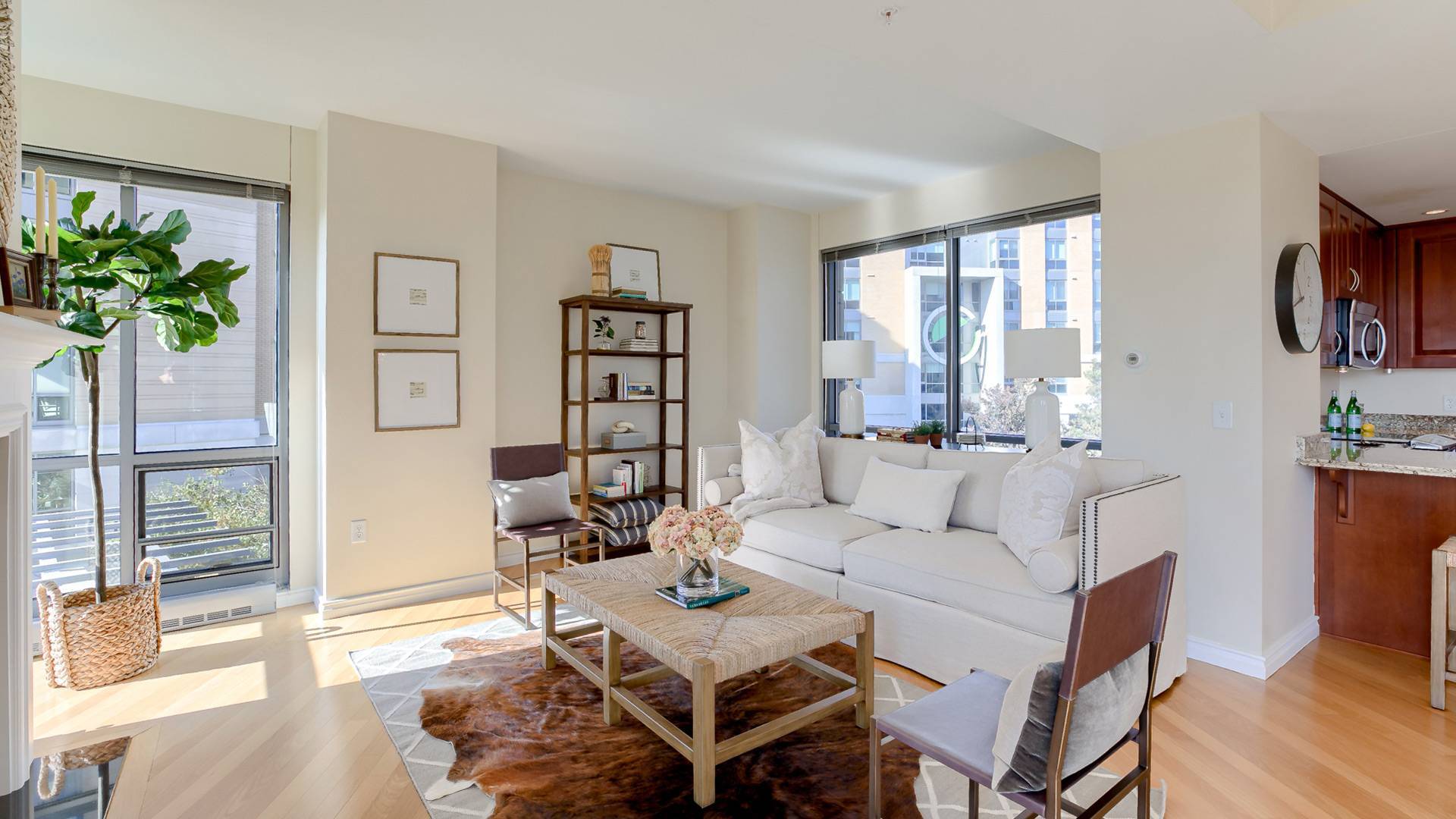 Interior of condo at Midtown Crossing