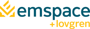 Emspace + Lovgren logo